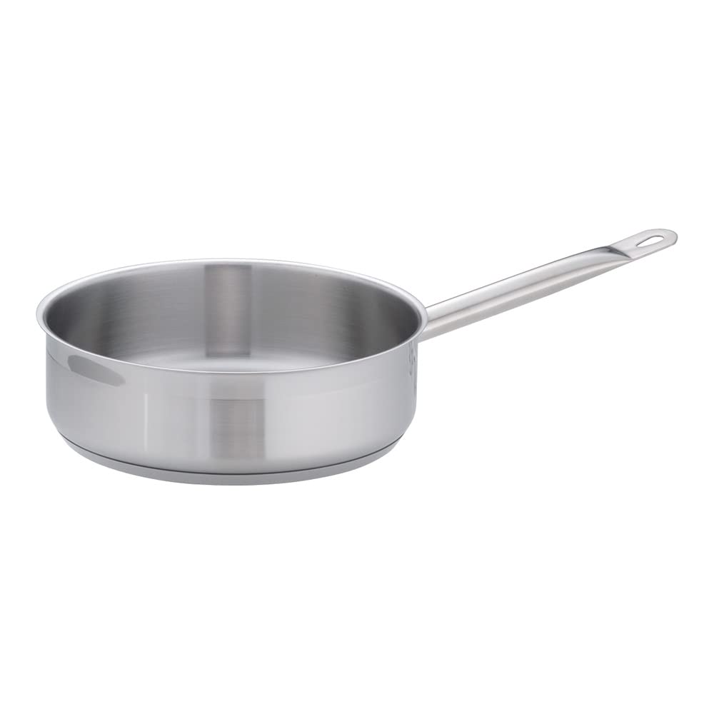 Amazon｜遠藤商事 業務用 TKG PRO 片手浅型鍋(蓋なし) 24cm 電磁調理器